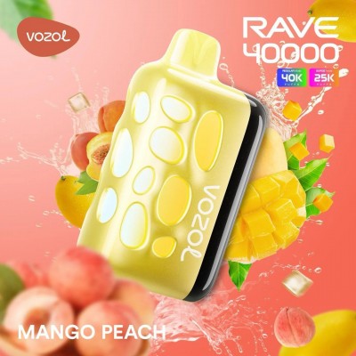Vozol Rave 40000 Mango Peach Vozol Rave 40000 Mango Peach