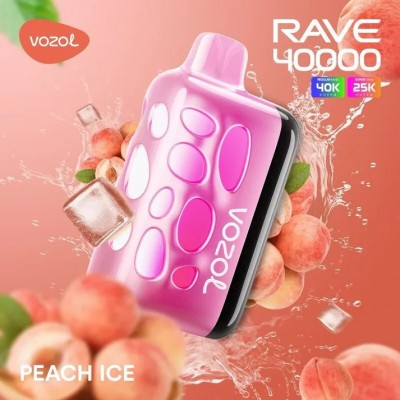 Vozol Rave 40000 Peach Ice Vozol Rave 40000 Peach Ice