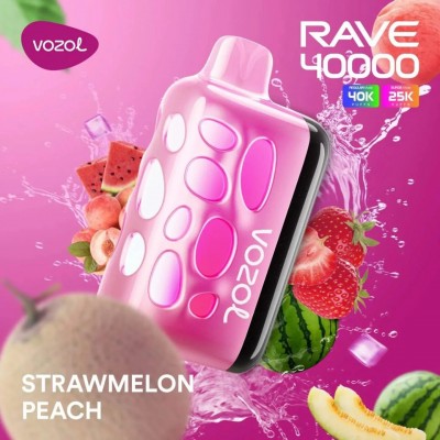 Vozol Rave 40000 Strawmelon Peach Vozol Rave 40000 Strawmelon Peach