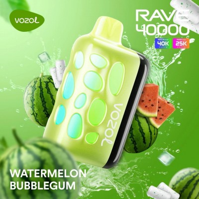 Vozol Rave 40000 Watermelon Bubblegum Vozol Rave 40000 Watermelon Bubblegum